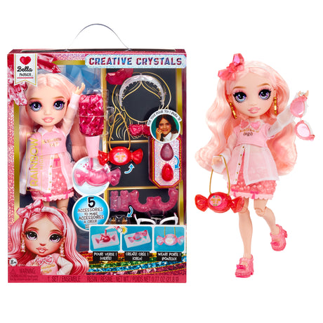 Rainbow High Cristal Poupée Mannequin 27 cm - Bella