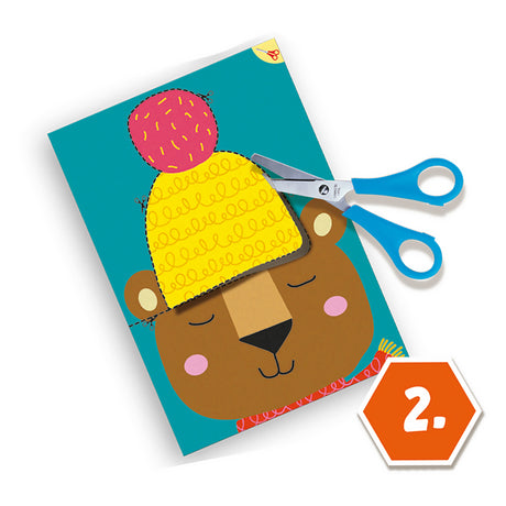 J'apprends a découper pas a pas - SES CREATIVE - Hobby 3 - 6 - Motricité Fine - 3 Ciseaux Sécurité + Loisirs + Zigzag - Age : 3+