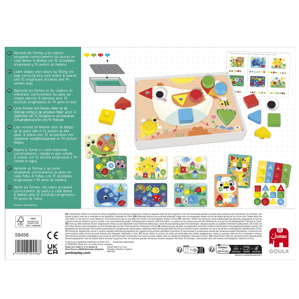 BABY SHAPES GOULA - Jeux d'apprentissage