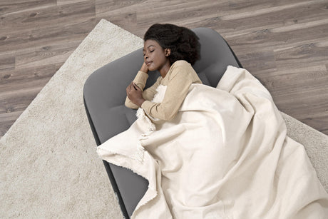 Matelas gonflable - BESTWAY - 671BT - Tritech Twin - 1 personne, pompe USB intégrée, 1,91 m x 97 cm x 36 cm