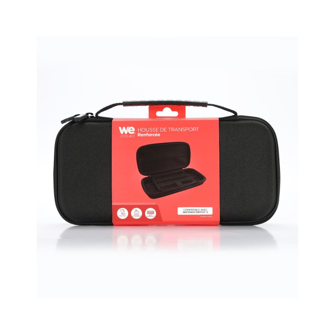 Etui de transport Nintendo Switch 2 - Coque rigide - Intérieur velours - Compart