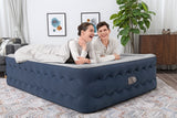 BESTWAY Bestway Lit gonflable 2 places TruLeisure pompe électrique intégrée 203x152x51cm