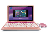 Ordinateur pour enfant VTECH Genio - Clavier AZERTY, souris, écran 5'', mémoire 8GB - Rose