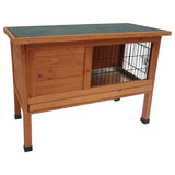 FLAMINGO Rabbit Hutch 90 91x45x70 cm Brown