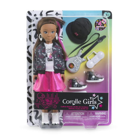 Poupée mannequin - COROLLE - Melody Music Studio - 28 cm - 4 accessoires - des 4 ans