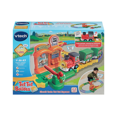 VTECH - TUT TUT BOLIDES - CIRCUIT TRAIN TUT TUT EXPRESS (+ PETER TRAIN a VAPEUR) - Multicolore