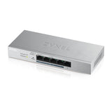 Switch réseau ethernet Gigabit Zyxel GS1200-HP v2 - 5 ports dont 4x PoE