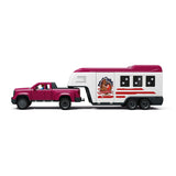 Coffret Pick-up et sa grande remorque équestre, Schleich 42705 Gamme Horse Club