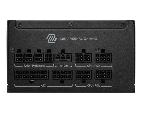 Alimentation ATX MSI Mag A850GLS PCIe5 - 850W (Noir)