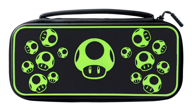 Sacoche de transport - PDP - 1 UP Glow In The Dark - Nintendo Switch - Noir