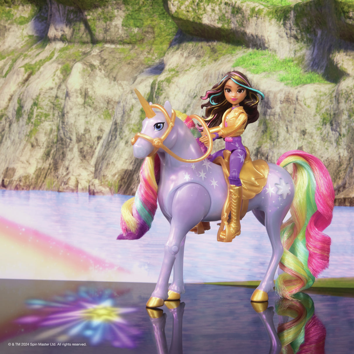 SPIN MASTER SOPHIA ET WILDSTAR MAGIC LIGHT Unicorn Academy