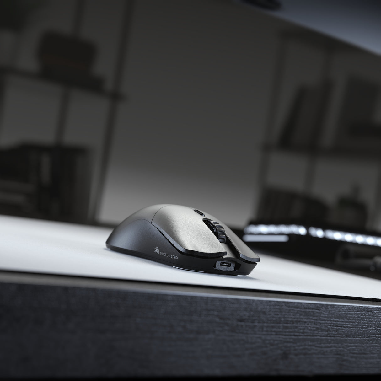 Souris sans fil Gamer Glorious PC Gaming Race Model O2 Pro 4K/8K (Noir)