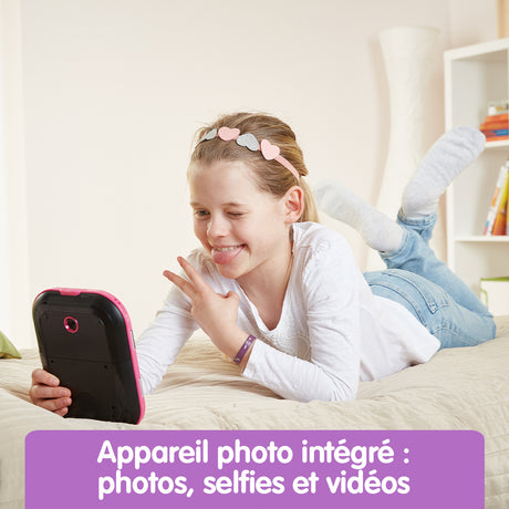 Agenda électronique VTECH Kidisecrets Selfie Music Noir avec lecteur MP3 pour filles de 6 a 12 ans