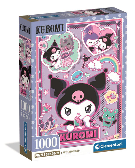 Puzzle 1000 pieces - Clementoni - Kuromi - Des 14 ans