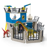 Grande station de recherche Dino, coffret de 72 pieces, jouets, Des 5 ans, Schleich 41462 Dinosaurs