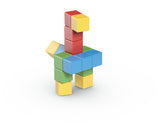 Blocs magnétiques - GEOMAG - Set créatif - 16 pieces - Éducatif - Plastique recyclé - Des 12 mois