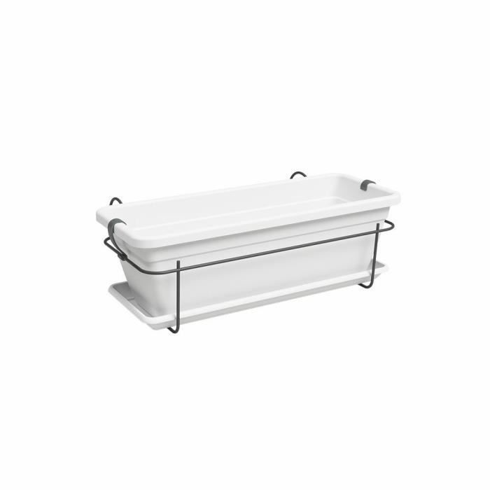 Jardiniere - ARTEVASI - VENEZIA balcony KIT - 50 ma - White