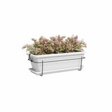 ARTEVASI Jardiniere VENEZIA balcon KIT - 50 ma - Blanc - 50 x 29 x 17,5 cm