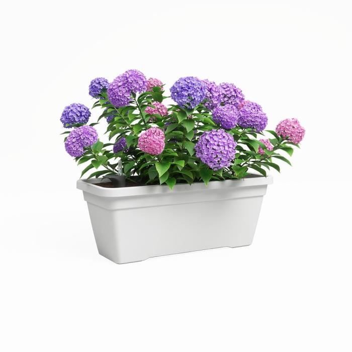 ARTEVASI Jardiniere VENEZIA L SWS - 60 ma - Blanc - 57,5 x 24,5 x 22,5 cm