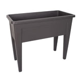 ARTEVASI Table de Culture - VENEZIA - 39 x 80 x H 69 cm - Gris anthracite