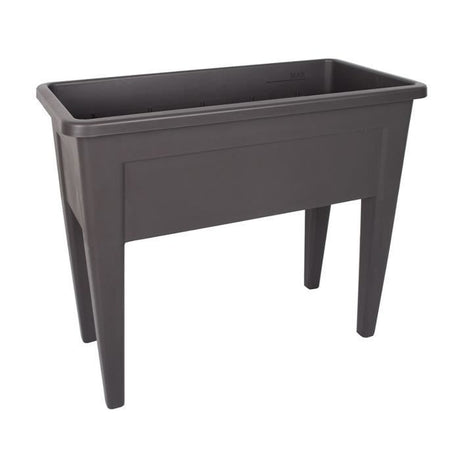 ARTEVASI Table de Culture - VENEZIA - 39 x 80 x H 69 cm - Gris anthracite