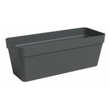 ARTEVASI Jardiniere - Plastique - Anthracite - Rectangulaire - L49,9 x P20 x H18,1cm