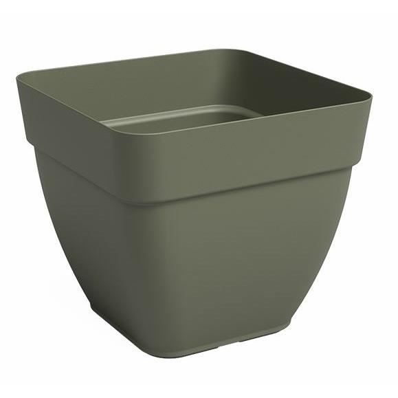 Pot - ARTEVASI - CAPRI CAMPANA - CarrÈeê - Vert sec - L36,5 x P36,5 x H33,5 cm