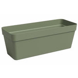 ARTEVASI Jardiniere - Plastique - Vert Cendre - Rectangulaire - L49,9 x P20 x H18,1cm