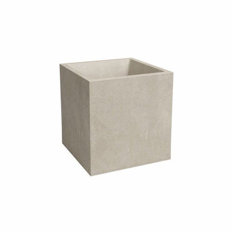 ARTEVASI Pot de fleur - SYDNEY - 30 cm - 21 L - Creme - Dimensions: 29.5x29.5x29.5 cm
