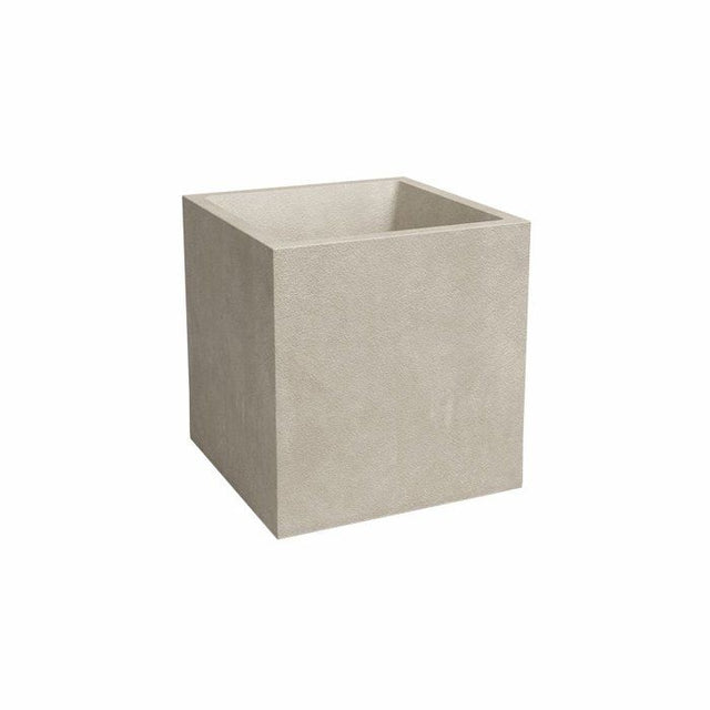 ARTEVASI Pot de fleur - SYDNEY - 30 cm - 21 L - Creme - Dimensions: 29.5x29.5x29.5 cm