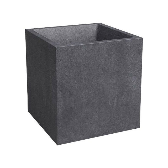 ARTEVASI Pot de fleur - SYDNEY - 40 cm - 31 L - Anthracite - Dimensions: 29.5x39.5x43 cm