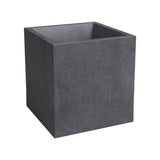 ARTEVASI Pot de fleur - SYDNEY - 40 cm - 31 L - Anthracite - Dimensions: 29.5x39.5x43 cm