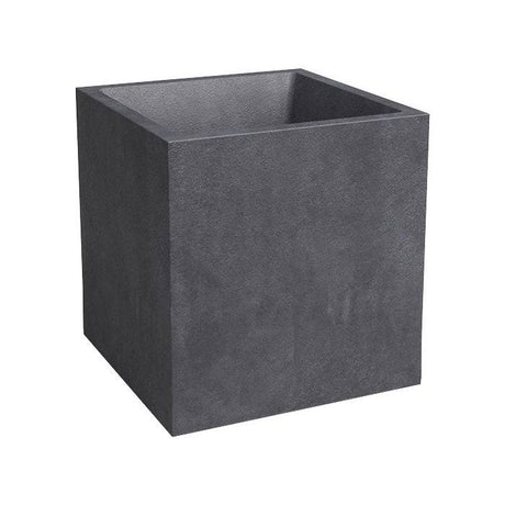 ARTEVASI Pot de fleur - SYDNEY - 40 cm - 31 L - Anthracite - Dimensions: 29.5x39.5x43 cm