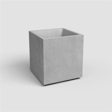 ARTEVASI Pot de fleur - SYDNEY - 40 cm - 31 L - Gris Clair - Dimensions: 39.5x395x43 cm