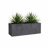Jardiniere - Plastique - Anthracite - 80 cm - 57 L - Sydney - ARTEVASI