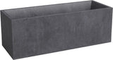 Jardiniere - Plastique - Anthracite - 80 cm - 57 L - Sydney - ARTEVASI
