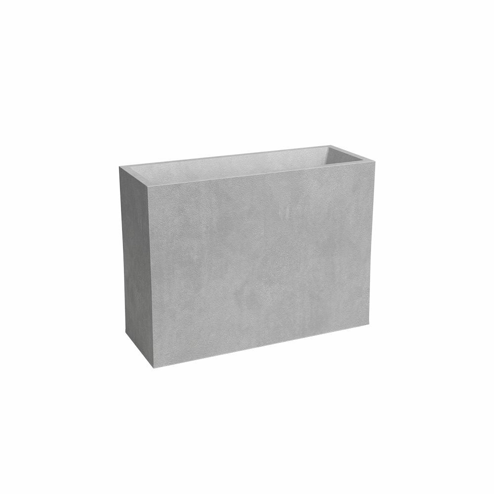Jardiniere - Plastique - Gris Clair - 80 cm - 50 L - Sydney - ARTEVASI