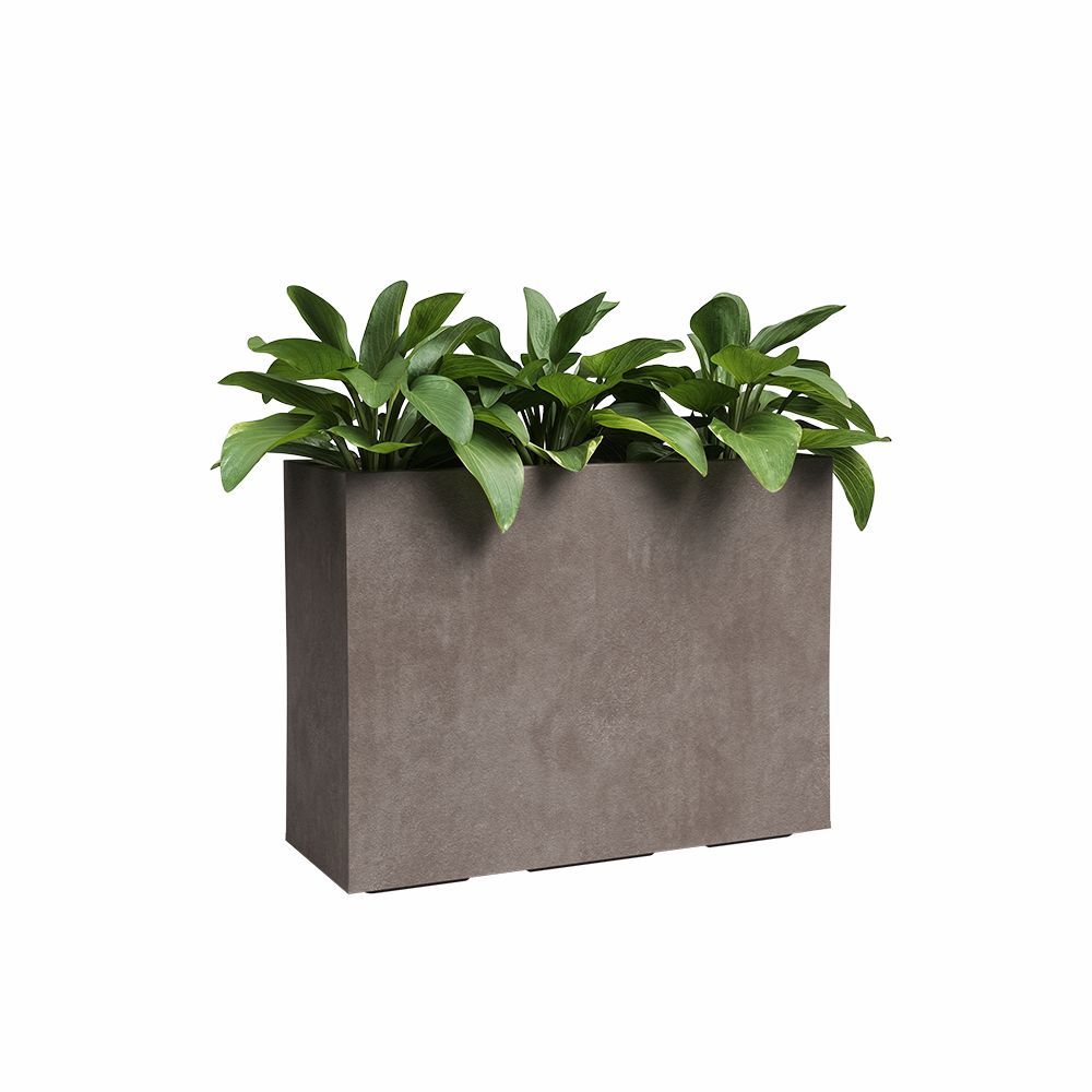 Jardiniere - Plastique - Taupe - 80 cm - 50 L - Sydney - ARTEVASI
