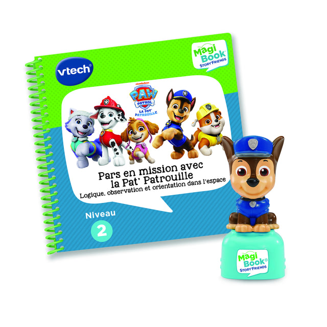 VTECH - MAGIBOOK STORY'FRIENDS (PARS EN MISSION AVEC PAT' PATROUILLE + PERSONNAGE) - Multicolore