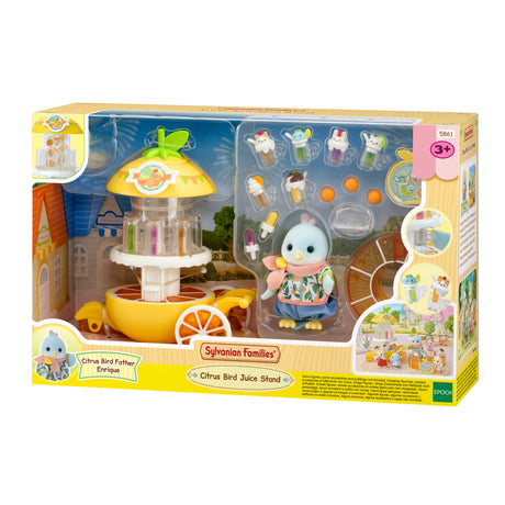 Le stand de jus de fruits - SYLVANIAN FAMILIES - La fete foraine - Des 3 ans