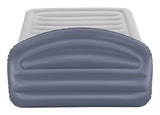 Matelas gonflable - BESTWAY - 671BD Queen - Pompe électrique intégrée - Tete de lit LoungeLux - Tritech durable
