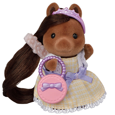SYLVANIAN FAMILIES - Les amis poney et leurs kits de coiffure