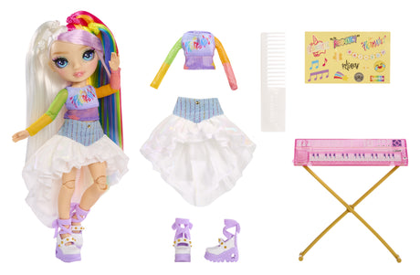 Rainbow High Jr High Rockband Fashion Dolls -Amaya