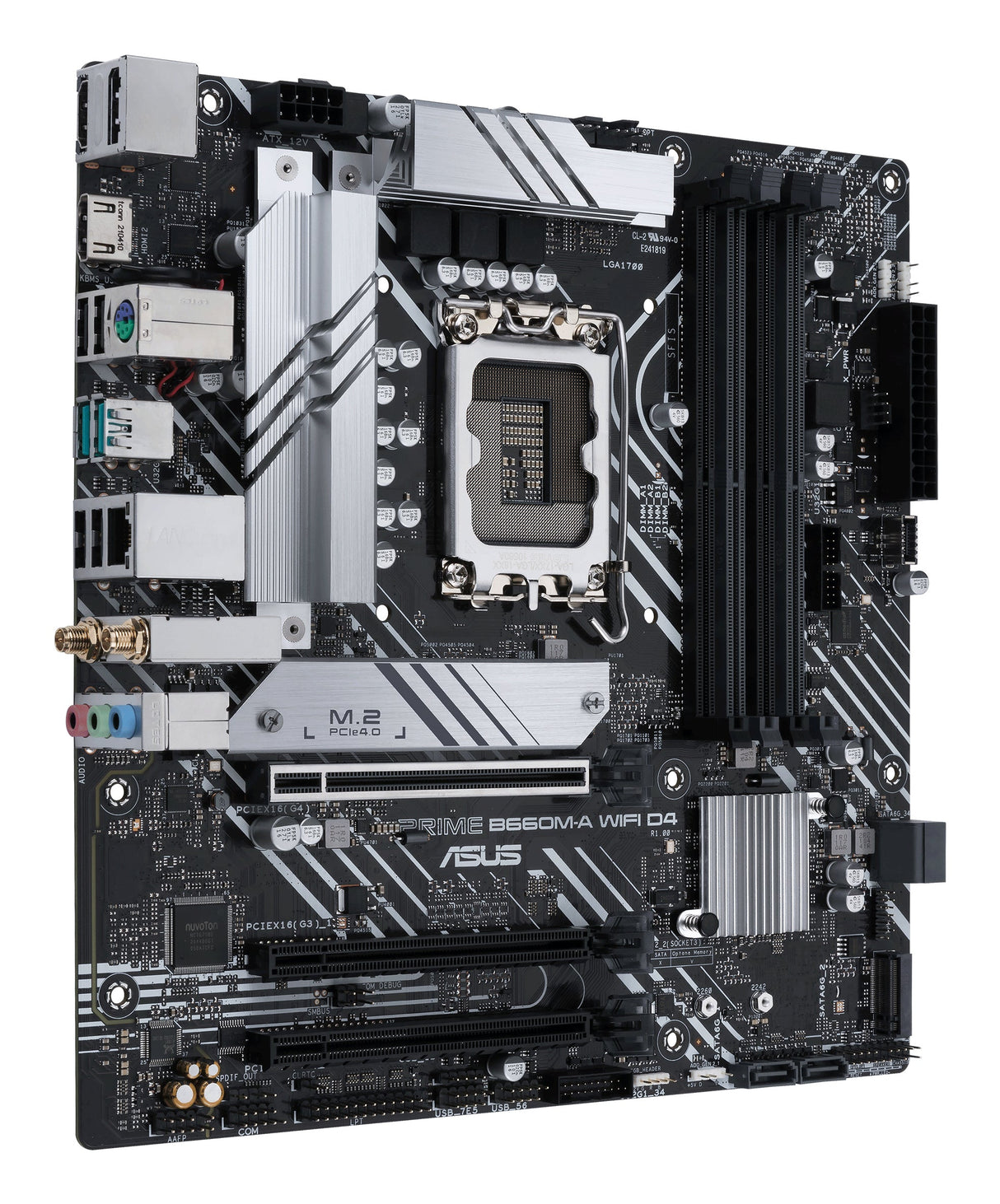 Carte Mére Asus Prime B660M-A WiFi D4 (Intel LGA 1700) Micro ATX