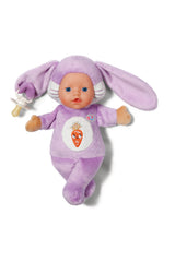Poupon - BABY BORN - Poupon Lapin - Petites oreilles douces et poches pour les doigts - 26 cm - Nouveau-né
