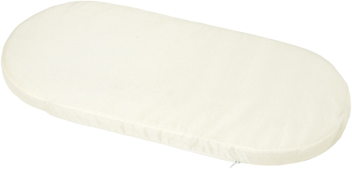 Matelas de landeau - 72 x 32 cm - Ep. 4 cm - Beige Ecru - TINEO