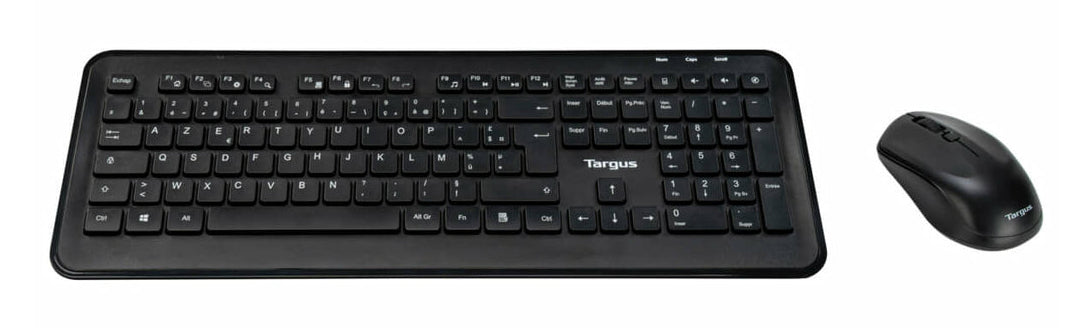 Pack 2en1 (Clavier/Souris) sans fil Targus Combo (Noir)