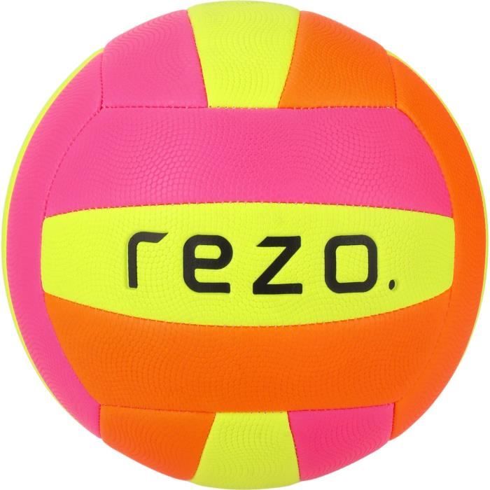 Ballon de volleyball - Rezo - PVC - Tangelo - Résistant et léger