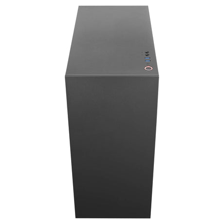 Boitier Moyen Tour ATX AeroCool Glo RGB avec panneau vitré (Noir)