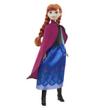 La Reine des Neiges-Anna- Mattel Poupée Disney avec habillage et accessoires HLW49